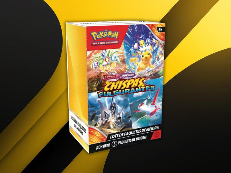 Caja de 6 sobres de Chispas Fulgurantes