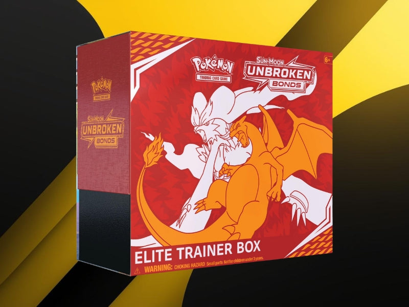 Productos Vintages Caja Elite de Entrenador | Elite Trainer Box de Unbrokend Bonds