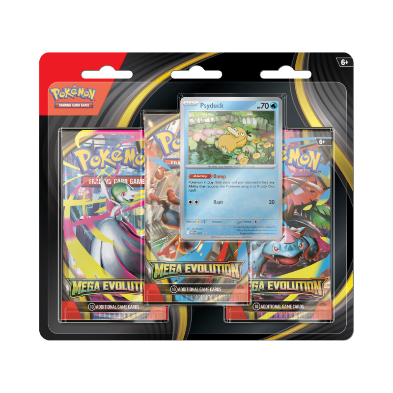 DISPLAY 3 SOBRES MEGA EVOLUTIONS (PREORDER NOVIEMBRE)