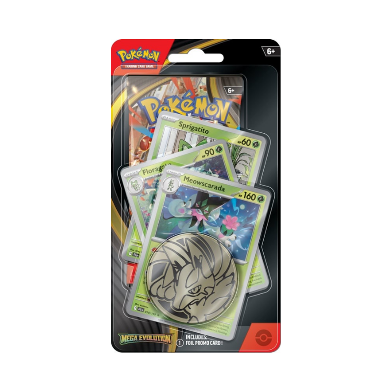 BLISTER SOBRE MEGA EVOLUTIONS (PREORDER NOVIEMBRE)