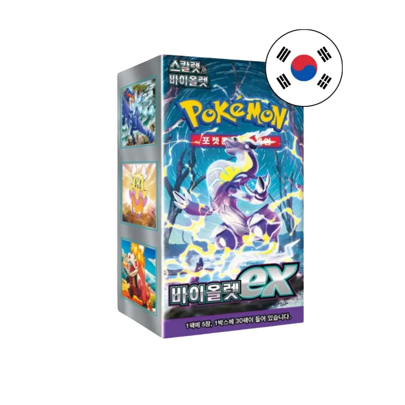 VIOLET EX BOOSTER BOX 30 SOBRES COREANO
