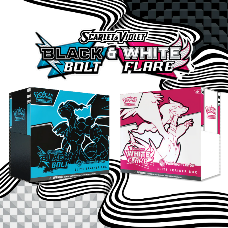 WHITE FLARE-BLACK BOLT