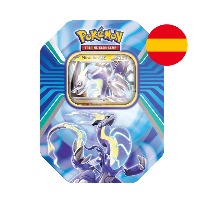 LATA POKEMON MIRAIDON EX -LEGENDARIOS DE PALDEA