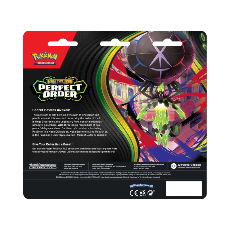 BLISTER 3 SOBRES PERFECT ORDER