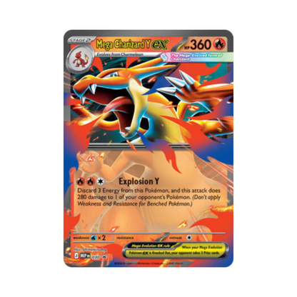 PACK LATAS  MEGA CHARIZARD X & Y