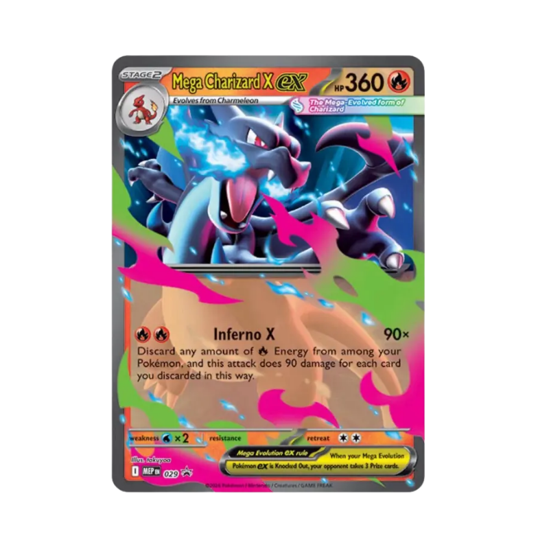 PACK LATAS  MEGA CHARIZARD X & Y