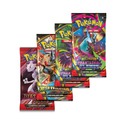 PACK LATAS  MEGA CHARIZARD X & Y