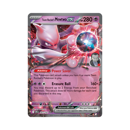 BATTLE DECK DELUXE MEWTWO EX
