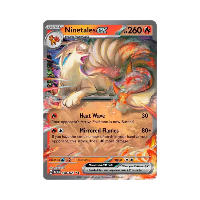 BATTLE DECK DELUXE NINETALES EX
