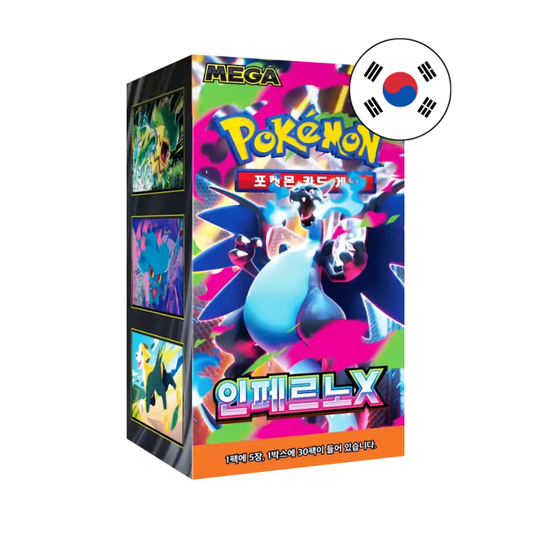 INFERNO X BOOSTER BOX 30 SOBRES COREANO