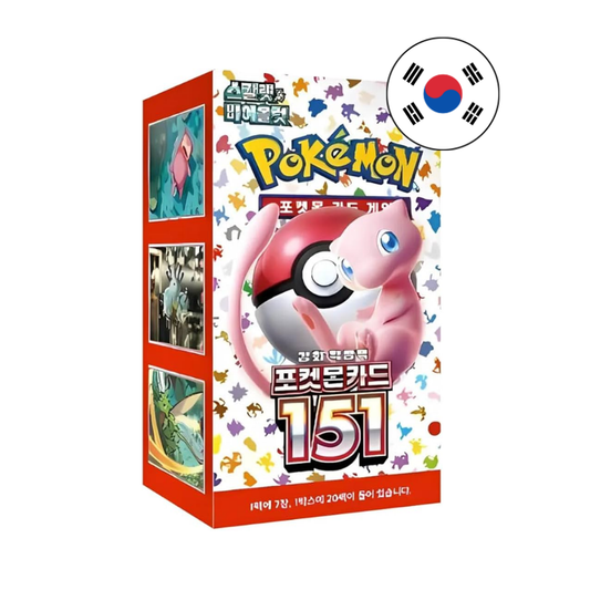 POKEMON 151 BOOSTER BOX 20 SOBRES COREANO