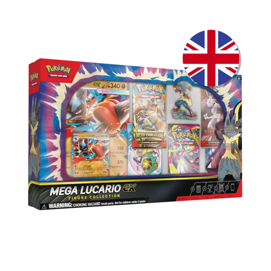 MEGA LUCARIO COLLECTION FIGURE BOX