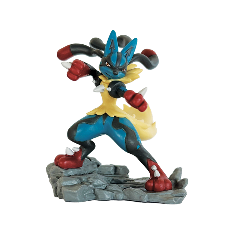 MEGA LUCARIO COLLECTION FIGURE BOX