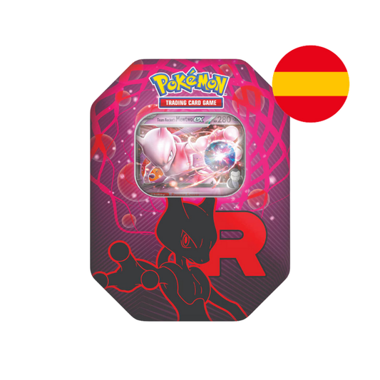 Lata Mewtwo ex del Team Rocket
