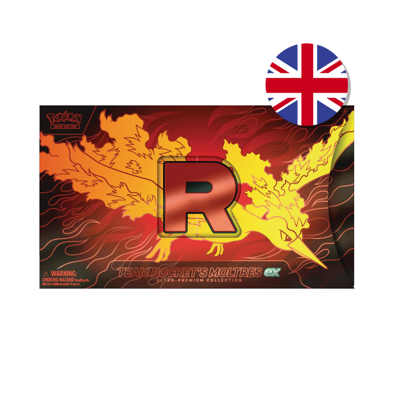 TEAM ROCKET MOLTRES EX - ULTRA PREMIUM COLLECTION