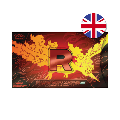 TEAM ROCKET MOLTRES EX - ULTRA PREMIUM COLLECTION