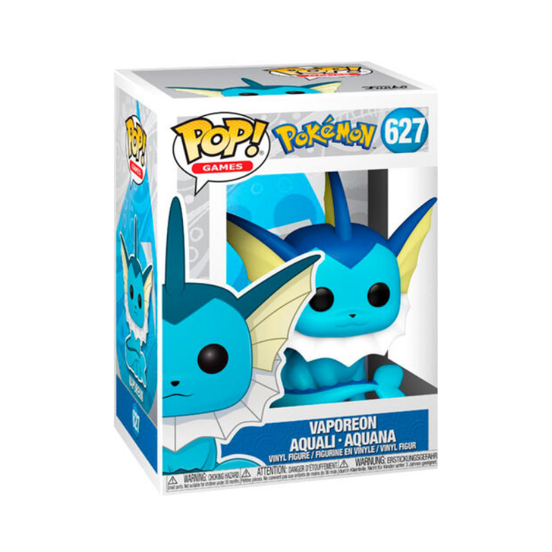 FIGURA POP POKEMON VAPOREON