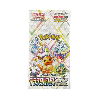 TERASTAL FESTIVAL EX BOOSTER BOX JAPONES
