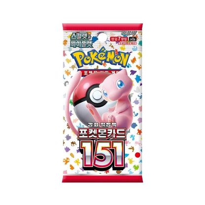 POKEMON 151 BOOSTER BOX 20 SOBRES COREANO