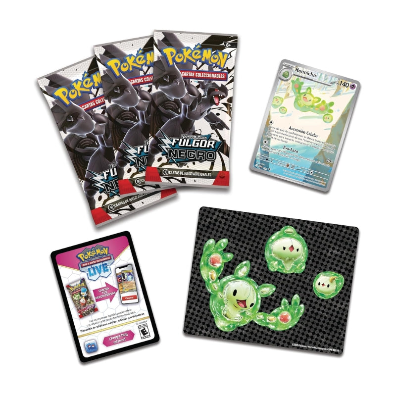 DISPLAY TECH STICKER 3 SOBRES BLACK BOLT CON PROMO