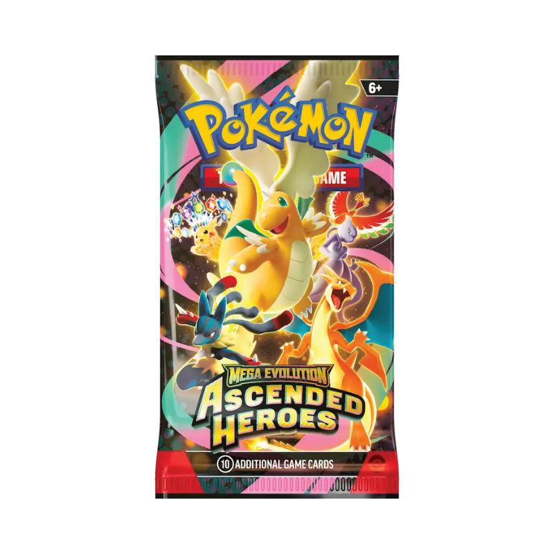 BLISTER 3 SOBRES ASCENDED HEROES PROMO CHARMANDER