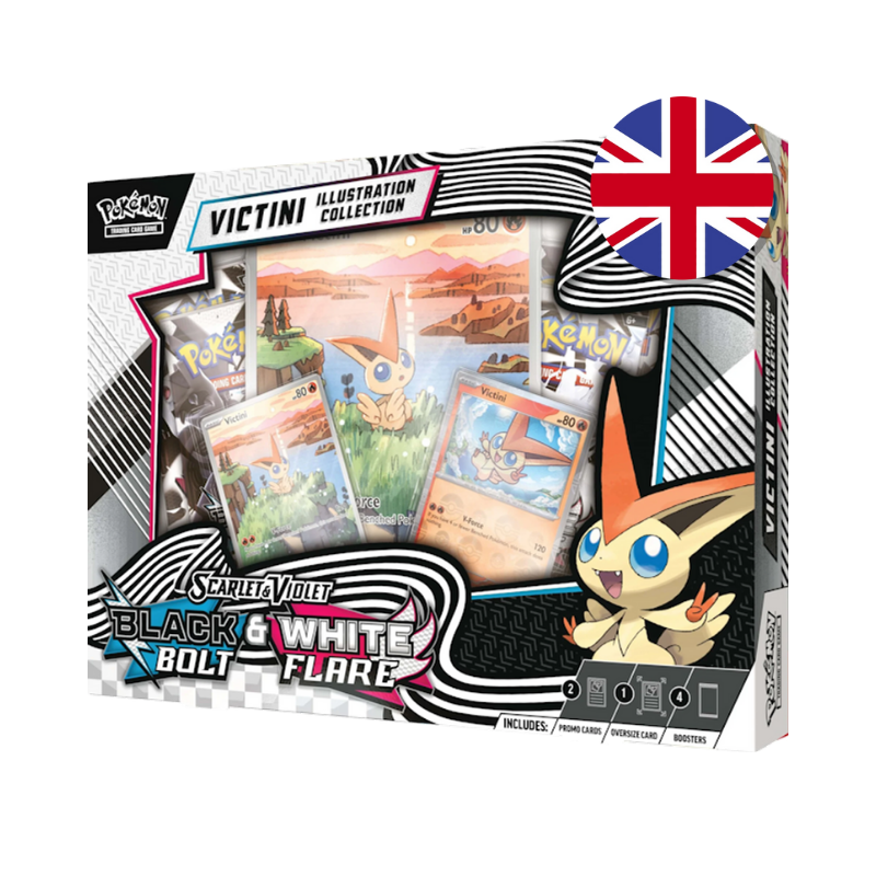 WHITE FLARE Y BLACK BOLT VICTINI PROMO