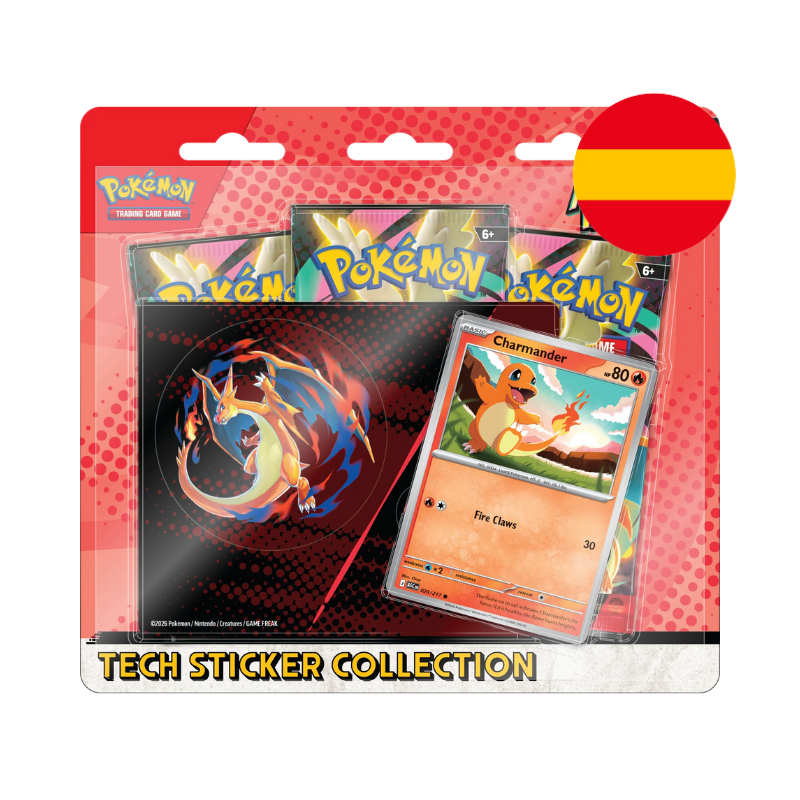 BLISTER 3 SOBRES ASCENDED HEROES PROMO CHARMANDER