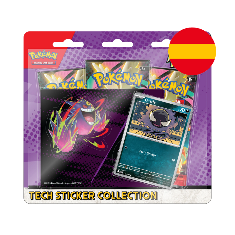 BLISTER 3 SOBRES ASCENDED HEROES PROMO GASTLY