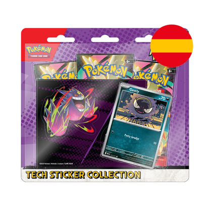 BLISTER 3 SOBRES ASCENDED HEROES PROMO GASTLY