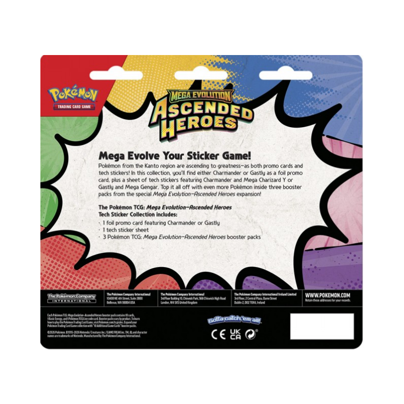 BLISTER 3 SOBRES ASCENDED HEROES PROMO CHARMANDER