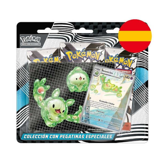 DISPLAY TECH STICKER 3 SOBRES BLACK BOLT CON PROMO