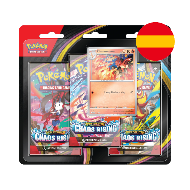 BLISTER 3 SOBRES CHAOS RISING