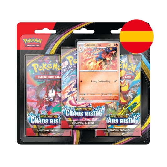 BLISTER 3 SOBRES CHAOS RISING (PRE-VENTA)