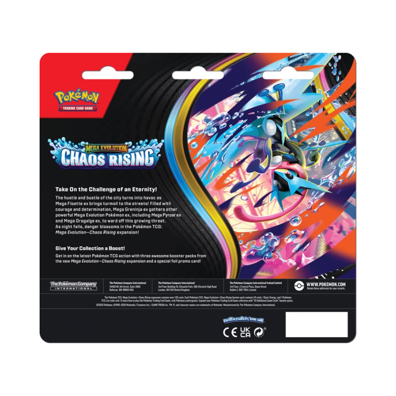 BLISTER 3 SOBRES CHAOS RISING