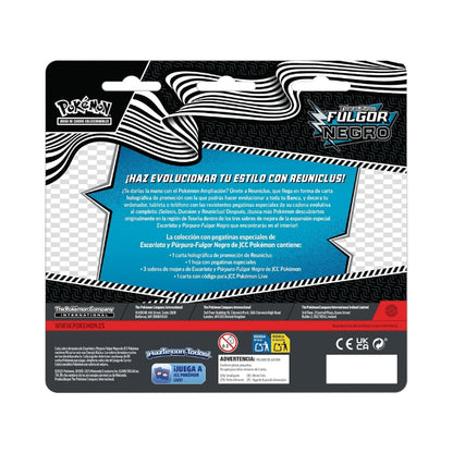 DISPLAY TECH STICKER 3 SOBRES BLACK BOLT CON PROMO