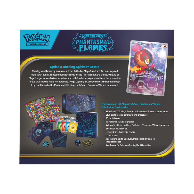 ELITE TRAINER BOX - PHANTASMAL FLAME – POKEDEALTCG