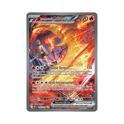 TEAM ROCKET MOLTRES EX - ULTRA PREMIUM COLLECTION