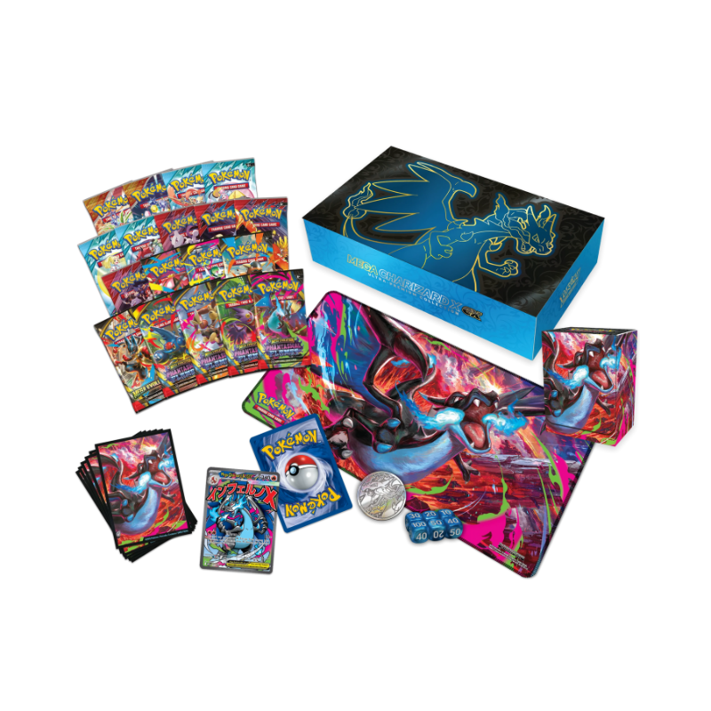 MEGA CHARIZARD X EX ULTRA-PREMIUM COLLECTION – PHANTASMAL FLAMES