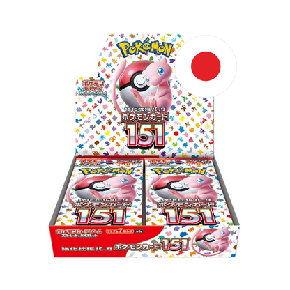 151 BOOSTER BOX 30 SOBRES JAPONES