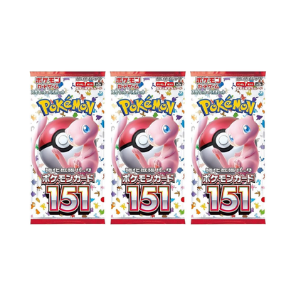 151 BOOSTER BOX 30 SOBRES JAPONES