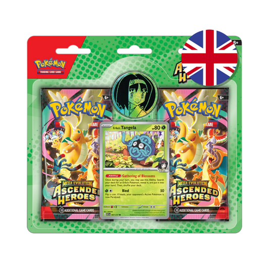 BLISTER 2 SOBRES ASCENDED HEROES ERIKA