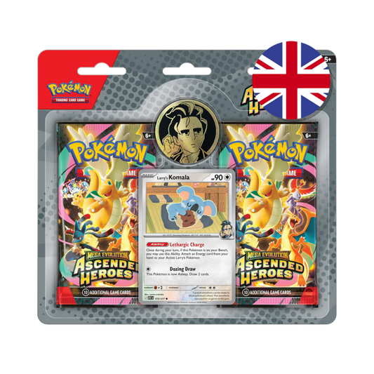 BLISTER 2 SOBRES ASCENDED HEROES LARRY