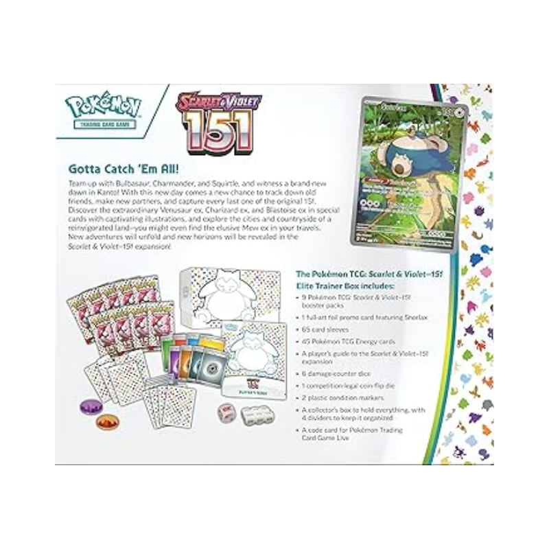 ELITE TRAINER BOX - 151 SCARLET AND VIOLET