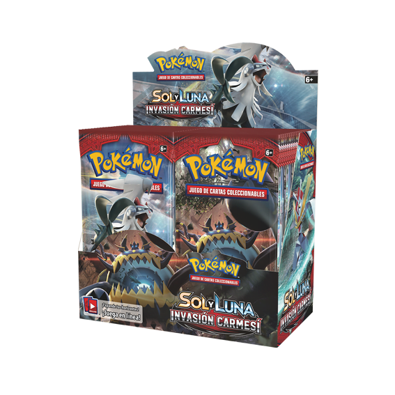 BOOSTER BOX 36 SOBRES SOL Y LUNA INVASION CARMESI