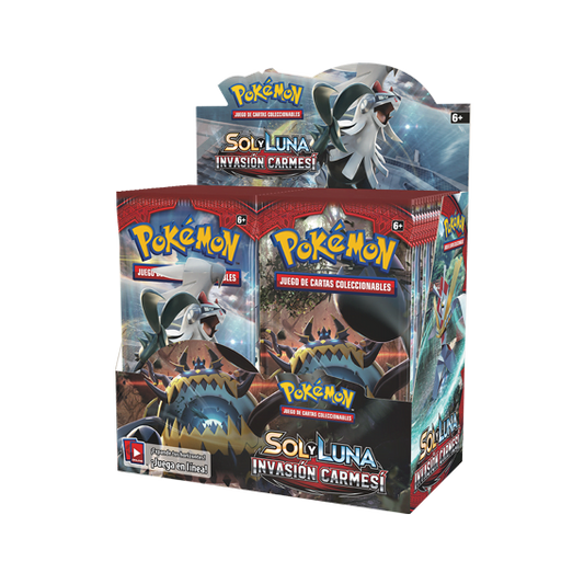 BOOSTER BOX 36 SOBRES SOL Y LUNA INVASION CARMESI