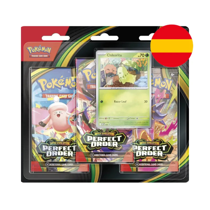 BLISTER 3 SOBRES PERFECT ORDER