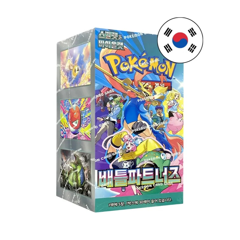 BATTLE PARTNERS BOOSTER BOX 30 SOBRES COREANO