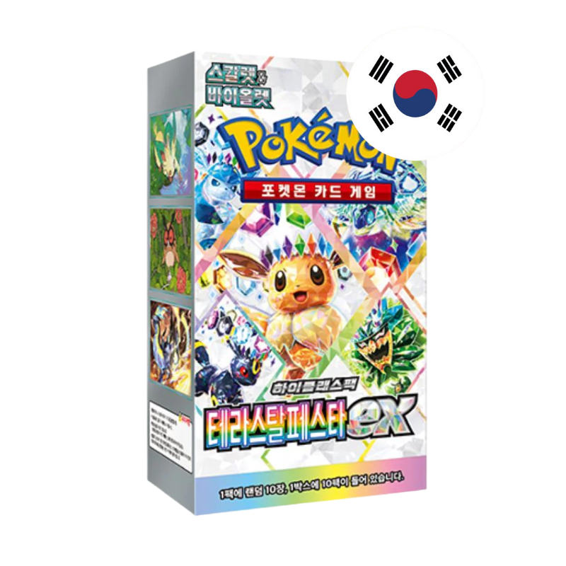 TERASTAL FESTIVAL BOOSTER BOX 10 SOBRES COREANO