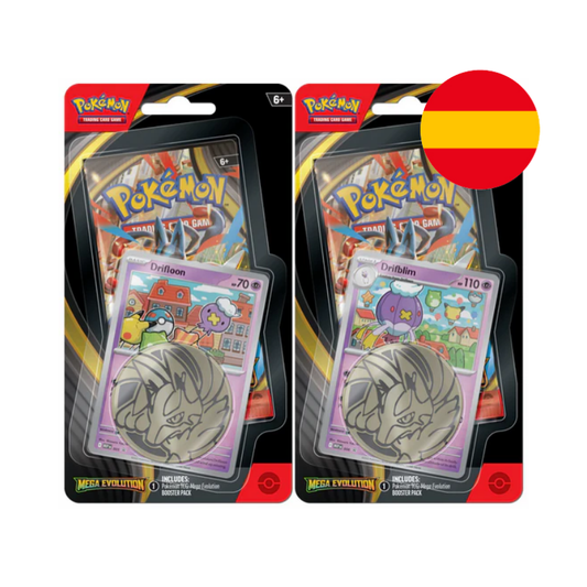 BLISTER SOBRE MEGA EVOLUTIONS (PREORDER NOVIEMBRE)