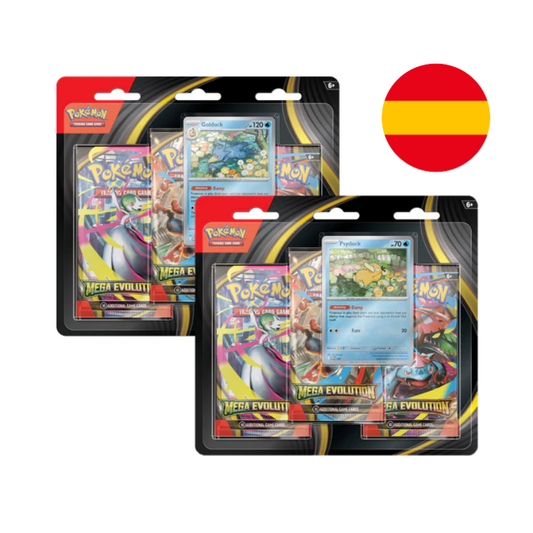 DISPLAY 3 SOBRES MEGA EVOLUTIONS (PREORDER NOVIEMBRE)